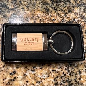 Bullet whiskey key chain